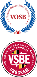 VOSB and VSBE Combined Vertical Logos